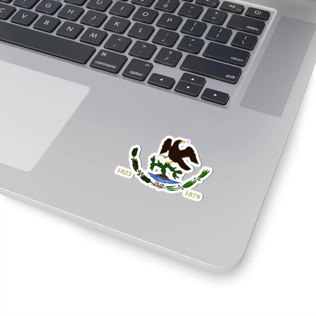 Escudo de México 1824-1879 (Mexico) (Coat of Arms) STICKER Vinyl Kiss-Cut Decal - The Sticker Space