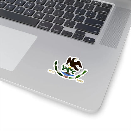 Escudo de México 1824-1879 (Mexico) (Coat of Arms) STICKER Vinyl Kiss-Cut Decal - The Sticker Space
