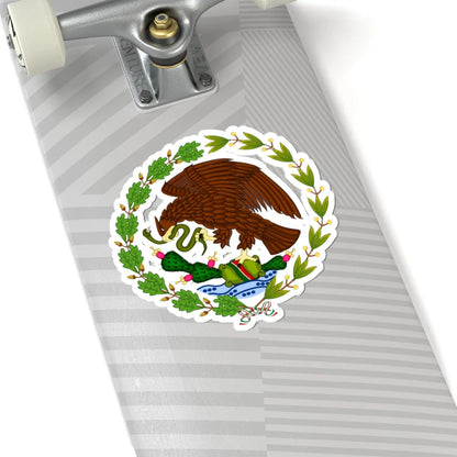 Escudo de México 1934 - 1968 (Mexico) (Coat of Arms) STICKER Vinyl Kiss-Cut Decal - The Sticker Space