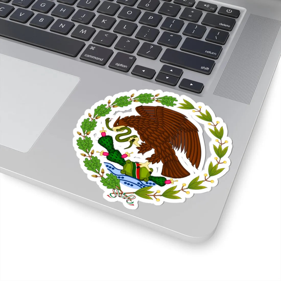 Escudo de México 1934 - 1968 (Mexico) (Coat of Arms) STICKER Vinyl Kiss-Cut Decal - The Sticker Space