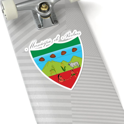 Escudo de Piedras - Tolima (Colombia) (Coat of Arms) STICKER Vinyl Kiss-Cut Decal - The Sticker Space