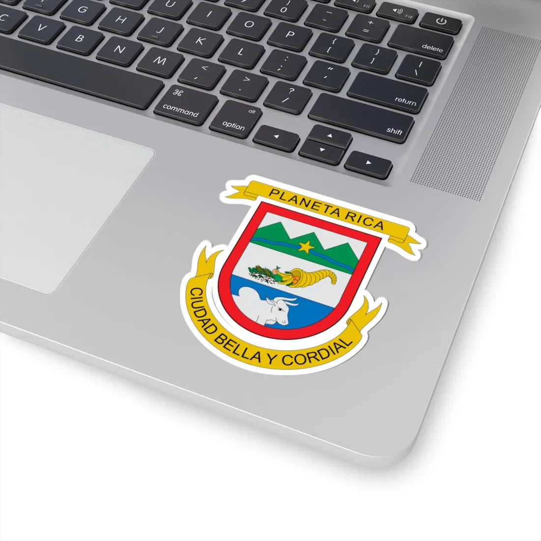 Escudo de Planeta Rica (Colombia) (Coat of Arms) STICKER Vinyl Kiss-Cut Decal - The Sticker Space