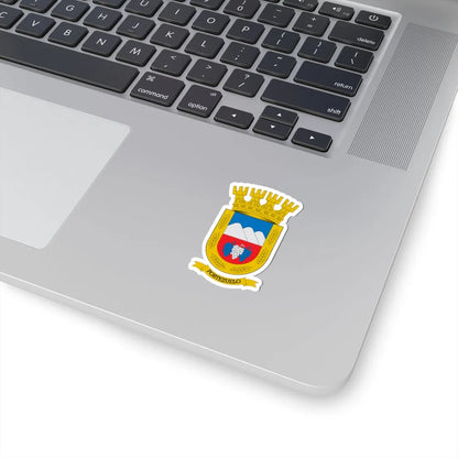 Escudo de Portezuelo Chile (Chile) (Coat of Arms) STICKER Vinyl Kiss-Cut Decal - The Sticker Space