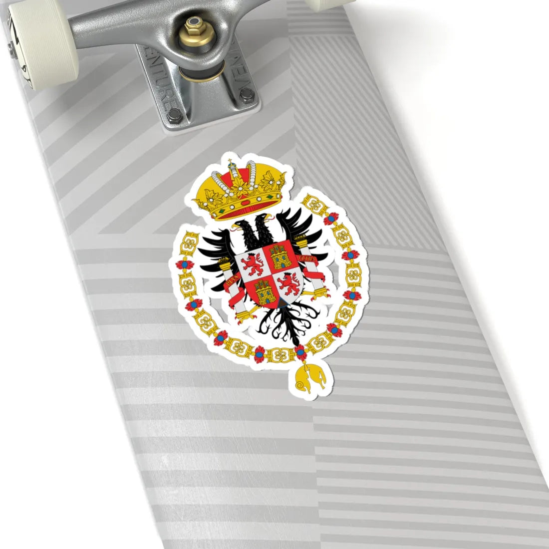 ESCUDO DE POTOSI 1565 (Equatorial Guinea) (Coat of Arms) STICKER Vinyl Kiss-Cut Decal - The Sticker Space