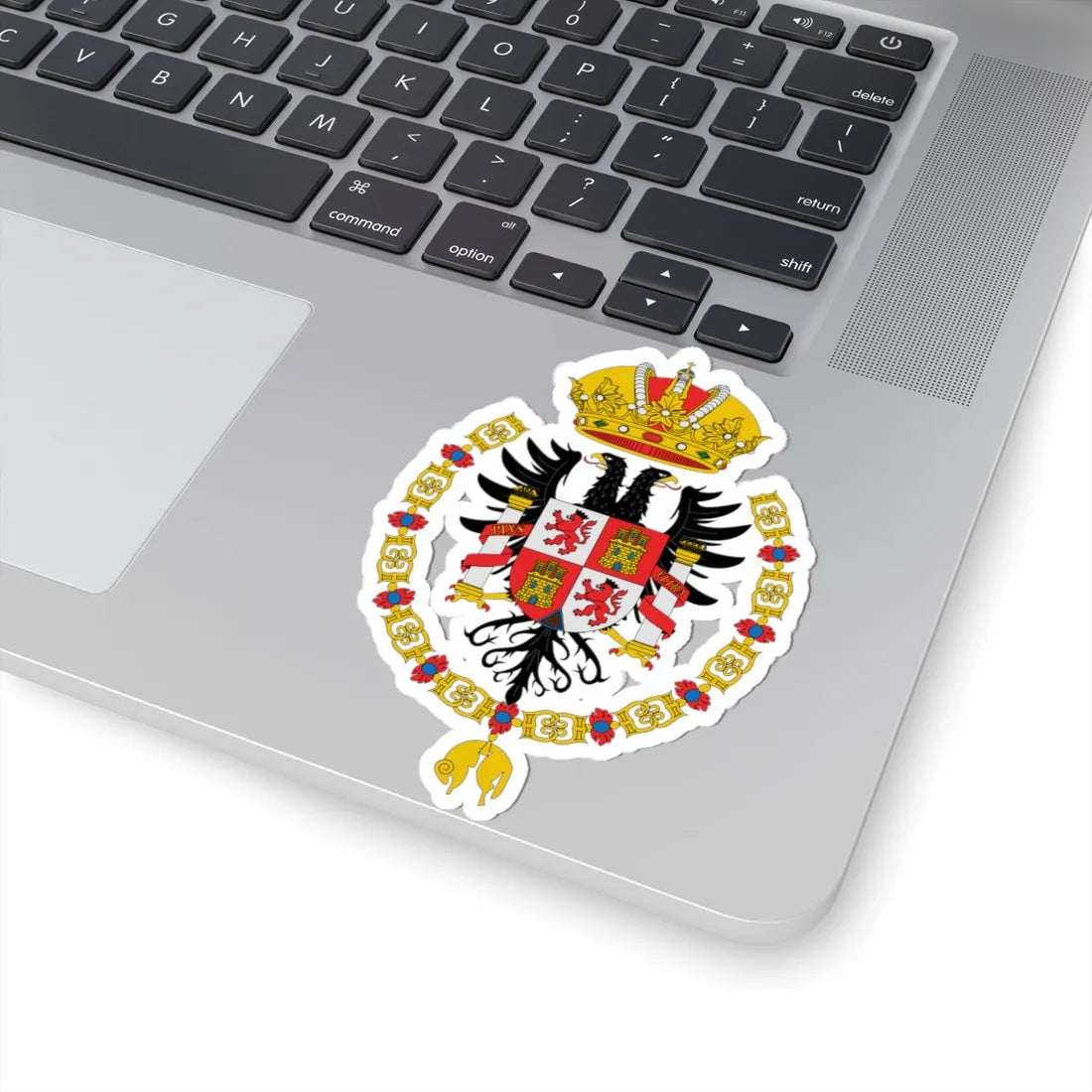 ESCUDO DE POTOSI 1565 (Equatorial Guinea) (Coat of Arms) STICKER Vinyl Kiss-Cut Decal - The Sticker Space
