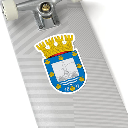 Escudo de Providencia Chile (Chile) (Coat of Arms) STICKER Vinyl Kiss-Cut Decal - The Sticker Space