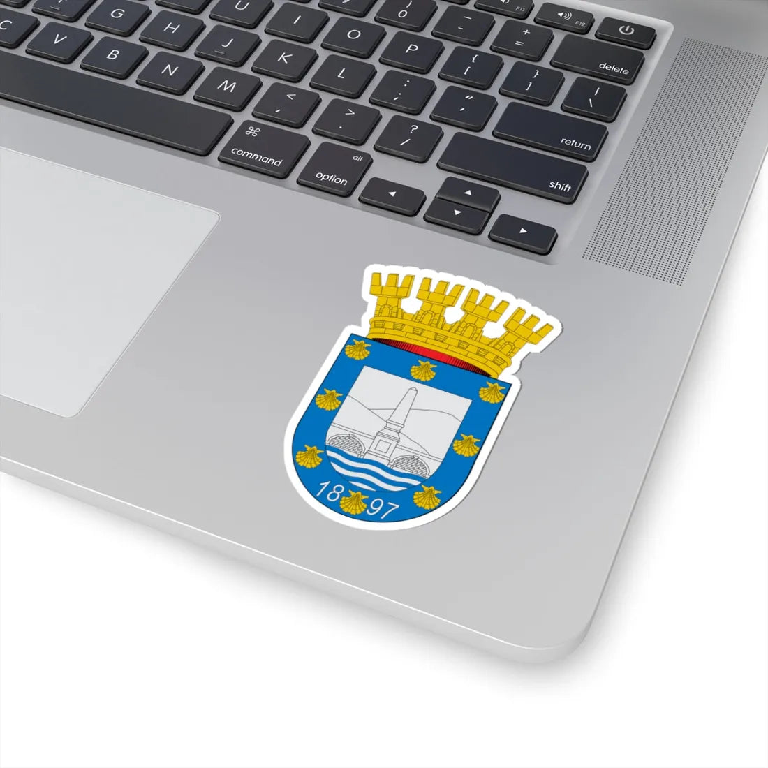 Escudo de Providencia Chile (Chile) (Coat of Arms) STICKER Vinyl Kiss-Cut Decal - The Sticker Space