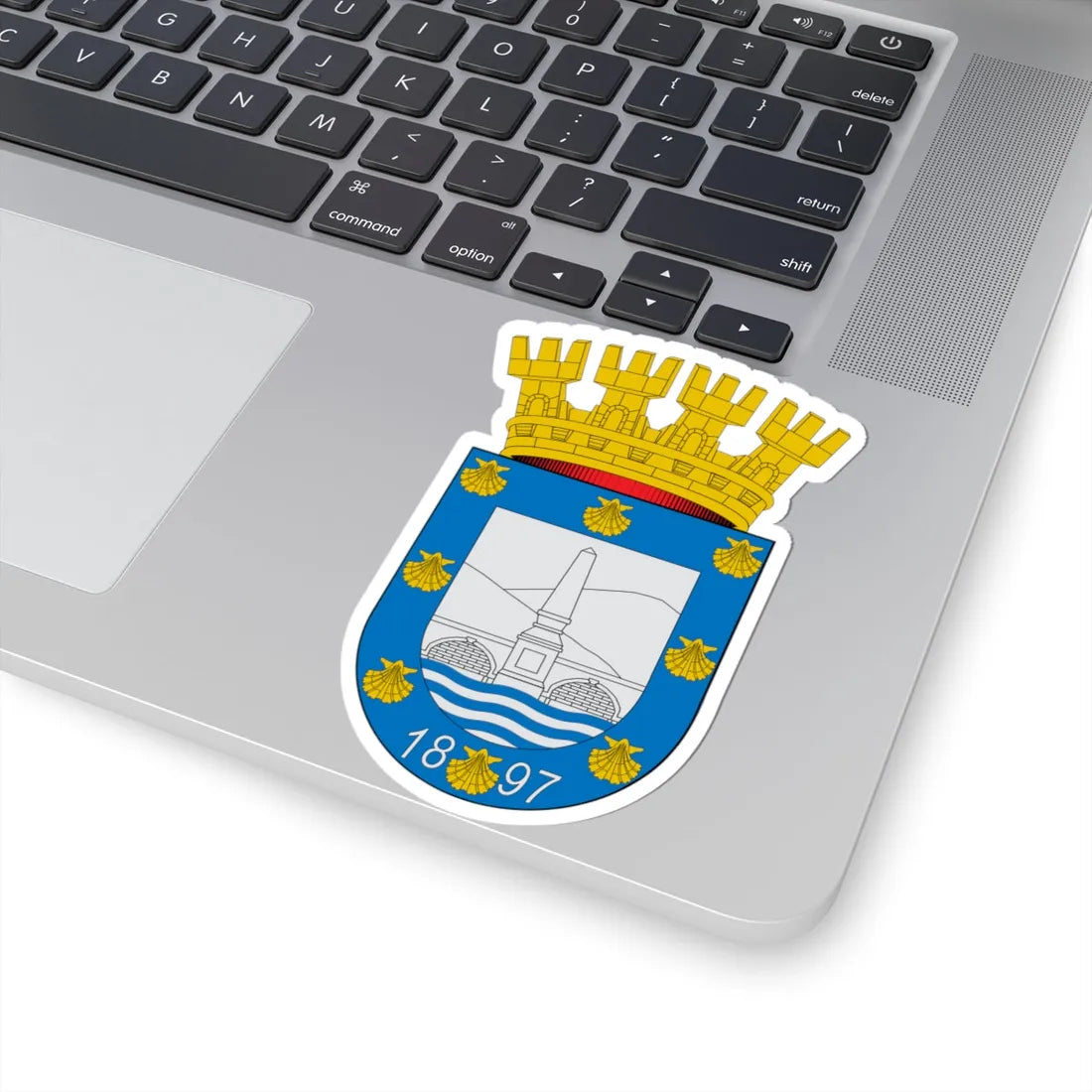 Escudo de Providencia Chile (Chile) (Coat of Arms) STICKER Vinyl Kiss-Cut Decal - The Sticker Space