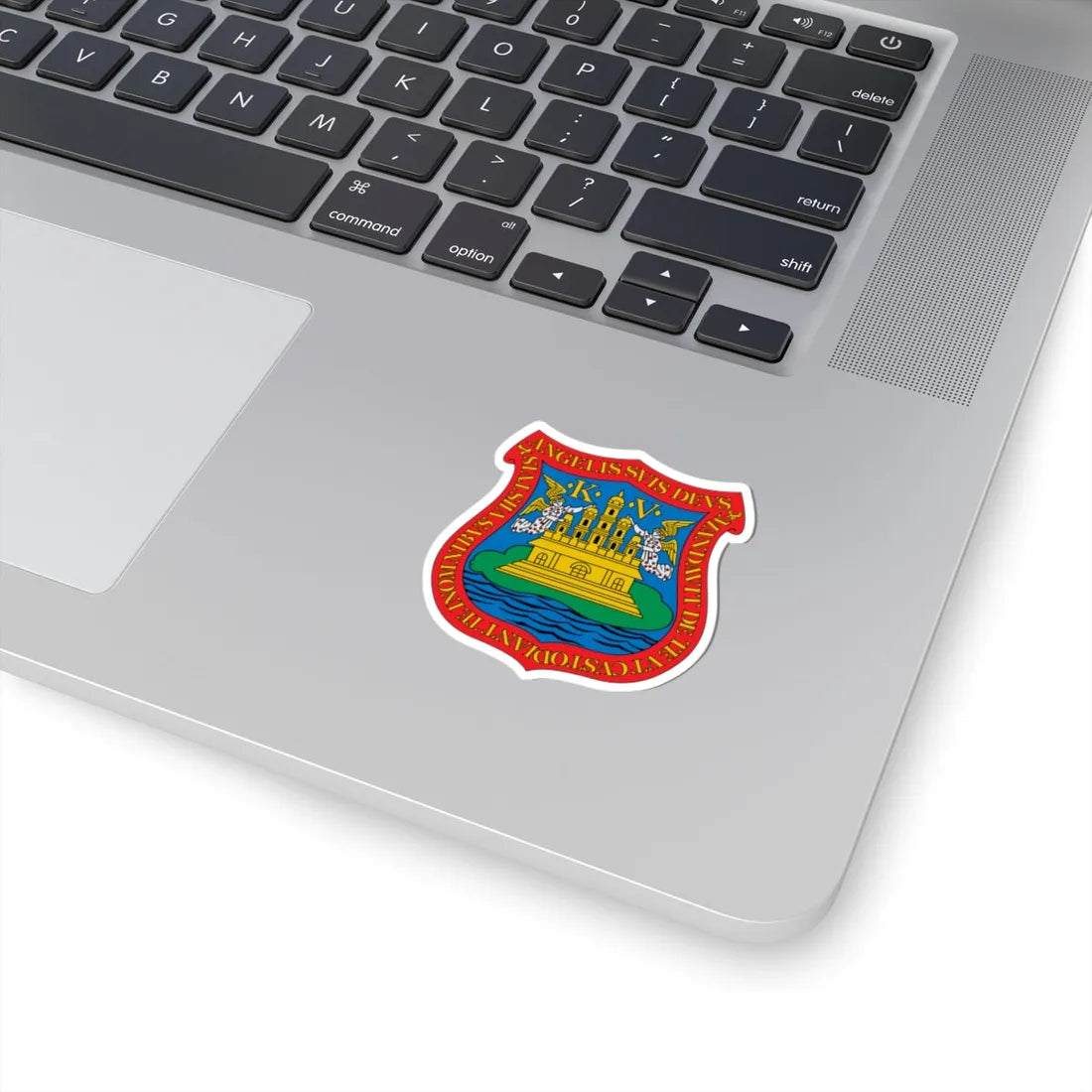 Escudo de Puebla TVH (Costa Rica) (Coat of Arms) STICKER Vinyl Kiss-Cut Decal - The Sticker Space