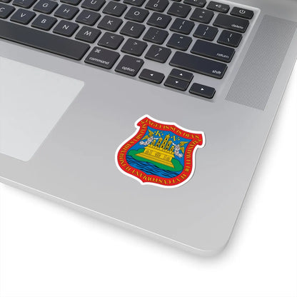 Escudo de Puebla TVH (Costa Rica) (Coat of Arms) STICKER Vinyl Kiss-Cut Decal - The Sticker Space