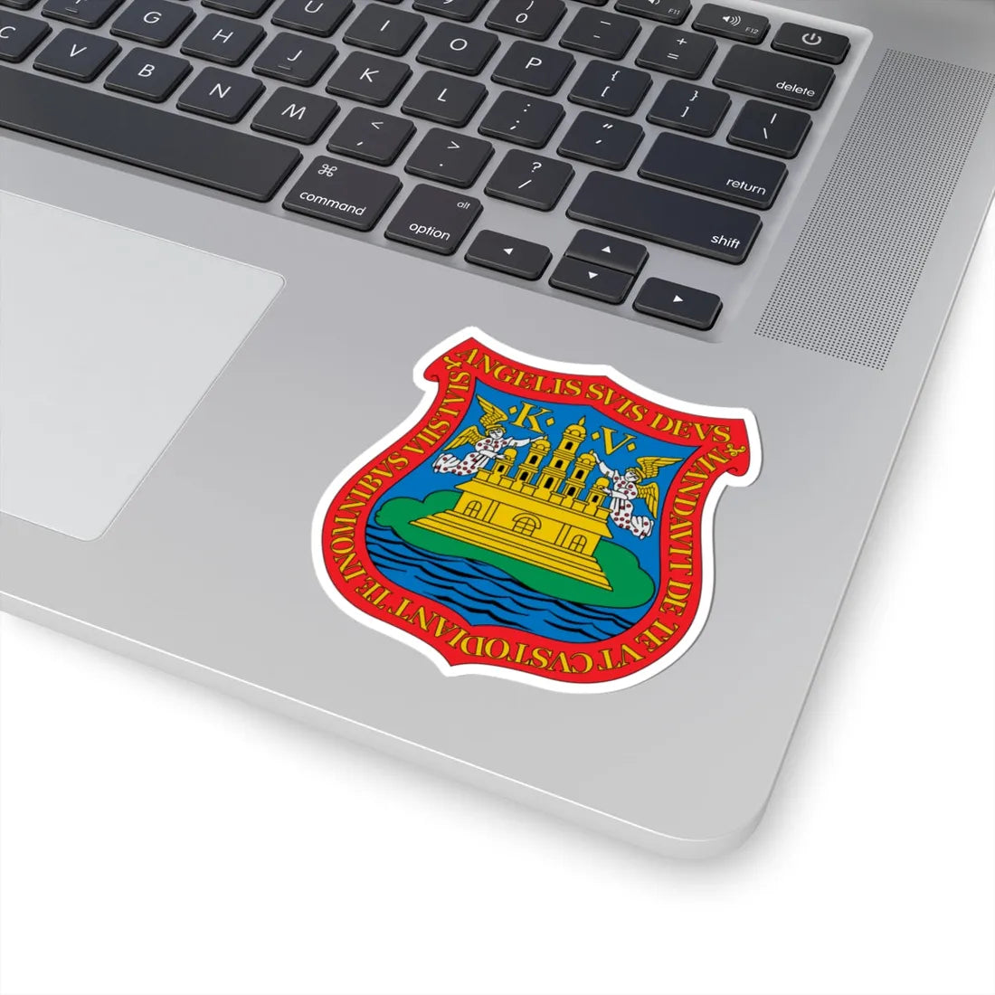 Escudo de Puebla TVH (Costa Rica) (Coat of Arms) STICKER Vinyl Kiss-Cut Decal - The Sticker Space
