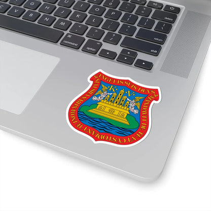 Escudo de Puebla TVH (Costa Rica) (Coat of Arms) STICKER Vinyl Kiss-Cut Decal - The Sticker Space