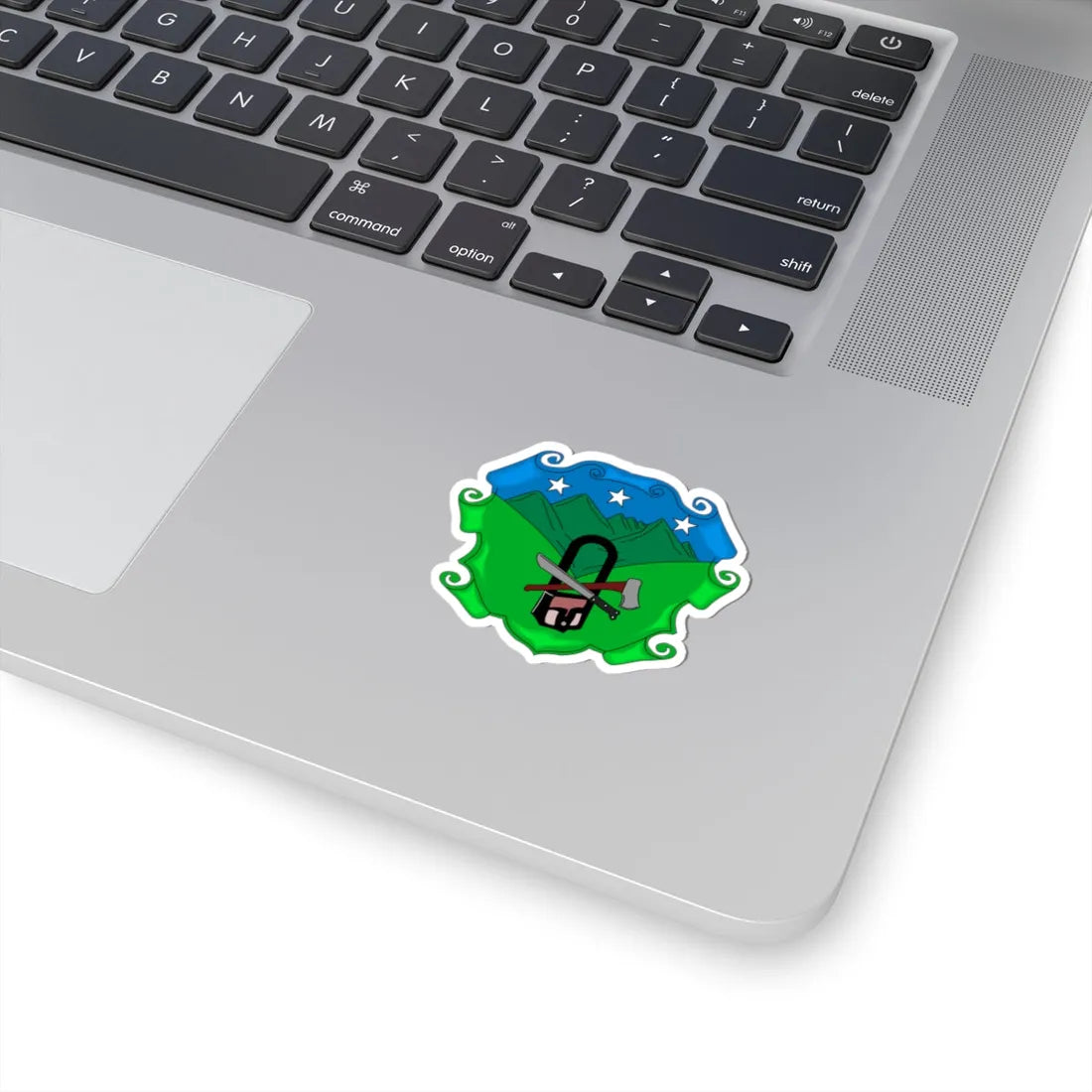 Escudo de Pueblo Rico - Risaralda (Colombia) (Coat of Arms) STICKER Vinyl Kiss-Cut Decal - The Sticker Space
