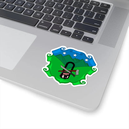 Escudo de Pueblo Rico - Risaralda (Colombia) (Coat of Arms) STICKER Vinyl Kiss-Cut Decal - The Sticker Space