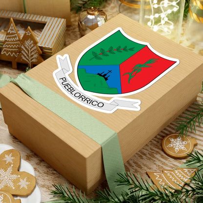 Escudo de Pueblorrico (Colombia) (Coat of Arms) STICKER Vinyl Kiss-Cut Decal - The Sticker Space