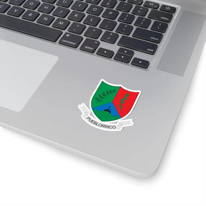 Escudo de Pueblorrico (Colombia) (Coat of Arms) STICKER Vinyl Kiss-Cut Decal - The Sticker Space