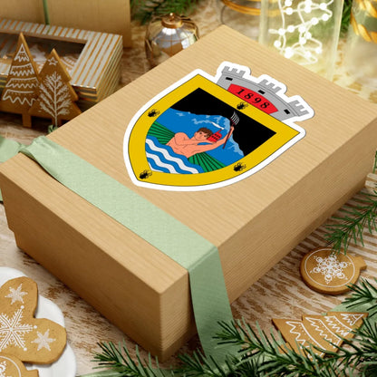 Escudo de Puente Alto (Chile) (Coat of Arms) STICKER Vinyl Kiss-Cut Decal - The Sticker Space