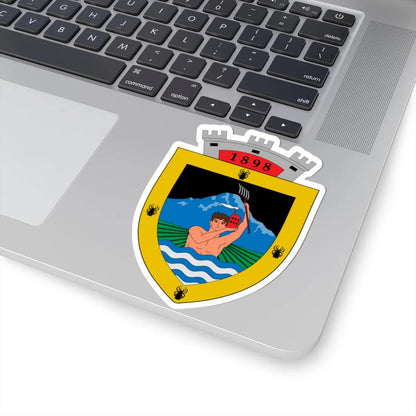 Escudo de Puente Alto (Chile) (Coat of Arms) STICKER Vinyl Kiss-Cut Decal - The Sticker Space