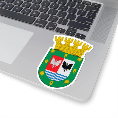 Escudo de Puerto Varas (Chile) (Coat of Arms) STICKER Vinyl Kiss-Cut Decal - The Sticker Space