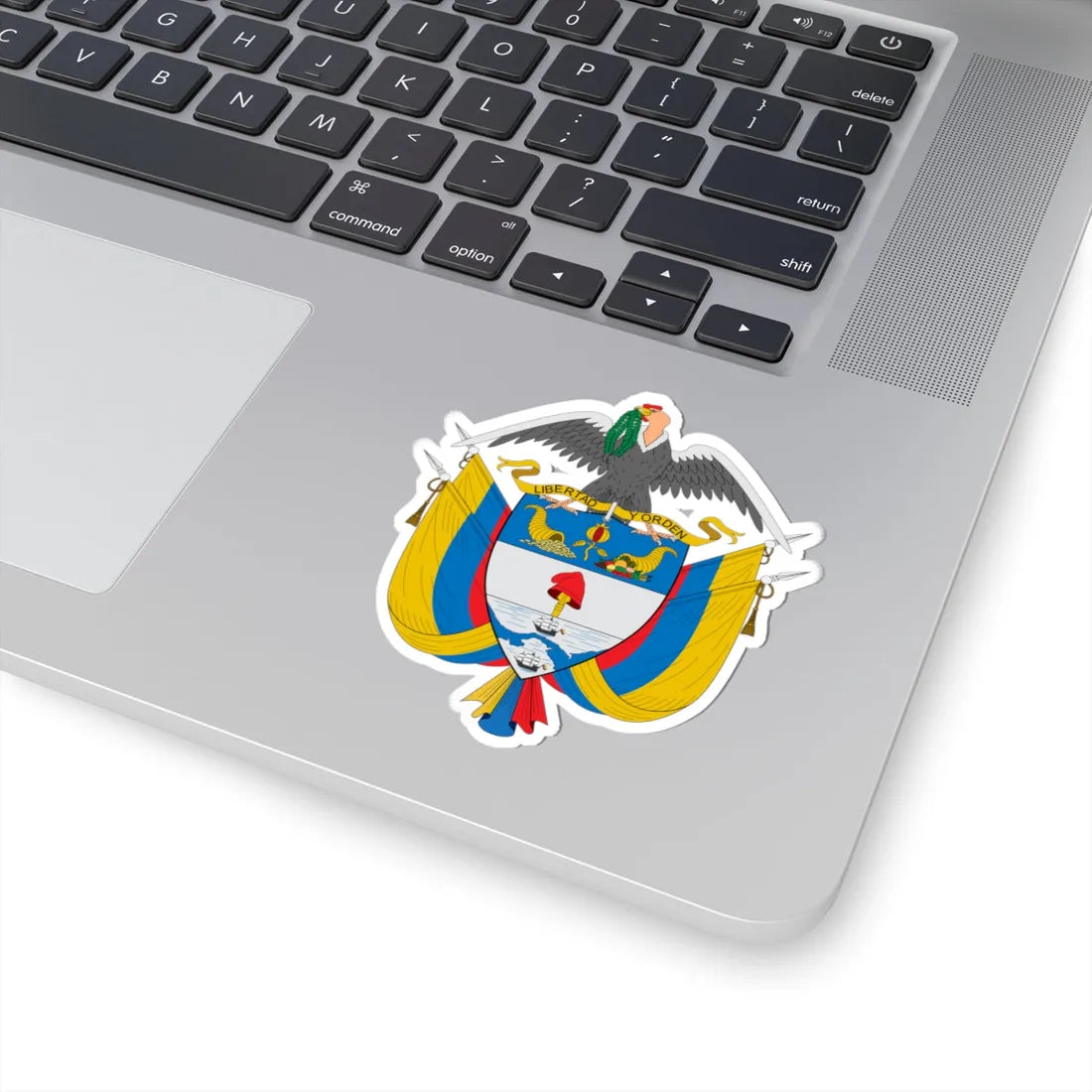 Escudo de Puerto Wilches (Colombia) (Coat of Arms) STICKER Vinyl Kiss-Cut Decal - The Sticker Space