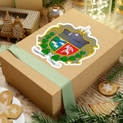 Escudo de Punta Arenas (Chile) (Coat of Arms) STICKER Vinyl Kiss-Cut Decal - The Sticker Space