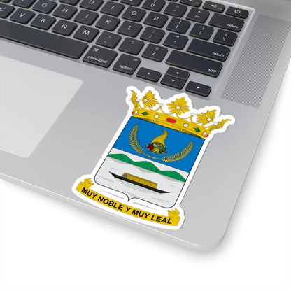 Escudo de Purificacion (Colombia) (Coat of Arms) STICKER Vinyl Kiss-Cut Decal - The Sticker Space