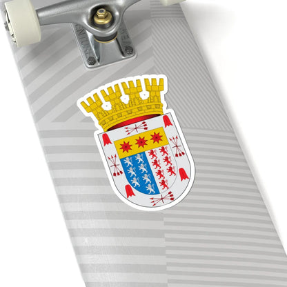 Escudo de Purén (Chile) (Coat of Arms) STICKER Vinyl Kiss-Cut Decal - The Sticker Space
