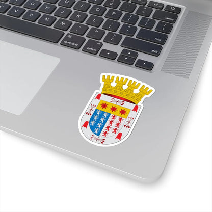 Escudo de Purén (Chile) (Coat of Arms) STICKER Vinyl Kiss-Cut Decal - The Sticker Space