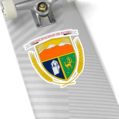 Escudo de Putre (Chile) (Coat of Arms) STICKER Vinyl Kiss-Cut Decal - The Sticker Space