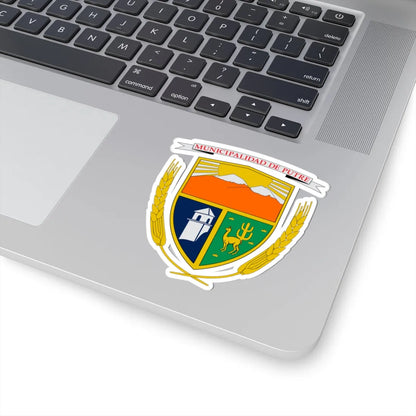 Escudo de Putre (Chile) (Coat of Arms) STICKER Vinyl Kiss-Cut Decal - The Sticker Space