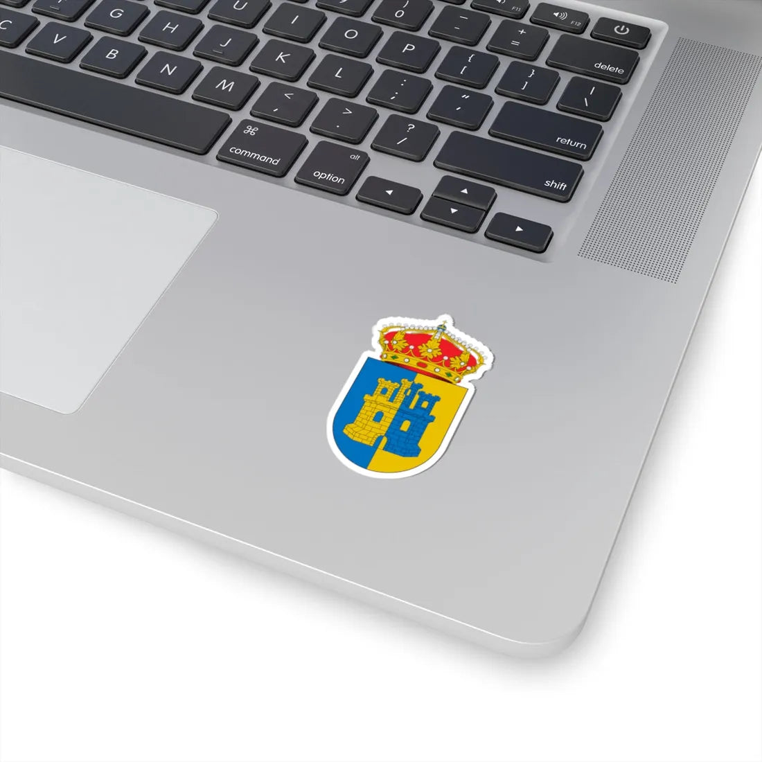Escudo de Quel (Spain) (Coat of Arms) STICKER Vinyl Kiss-Cut Decal - The Sticker Space