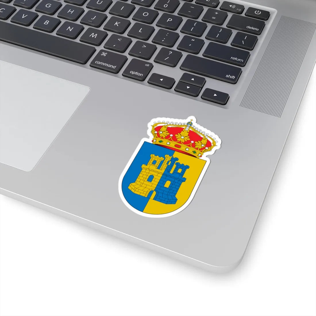 Escudo de Quel (Spain) (Coat of Arms) STICKER Vinyl Kiss-Cut Decal - The Sticker Space
