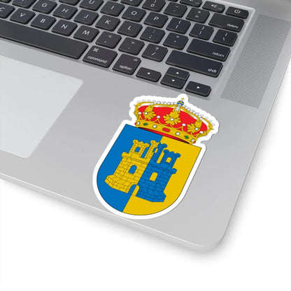 Escudo de Quel (Spain) (Coat of Arms) STICKER Vinyl Kiss-Cut Decal - The Sticker Space