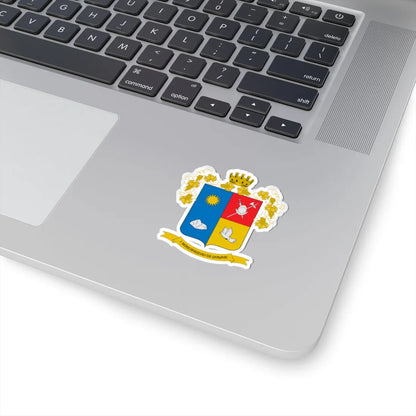 Escudo de Quilpué (Chile) (Coat of Arms) STICKER Vinyl Kiss-Cut Decal - The Sticker Space
