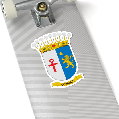 Escudo de Quirihue (Chile) (Coat of Arms) STICKER Vinyl Kiss-Cut Decal - The Sticker Space