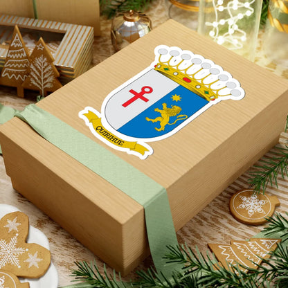 Escudo de Quirihue (Chile) (Coat of Arms) STICKER Vinyl Kiss-Cut Decal - The Sticker Space