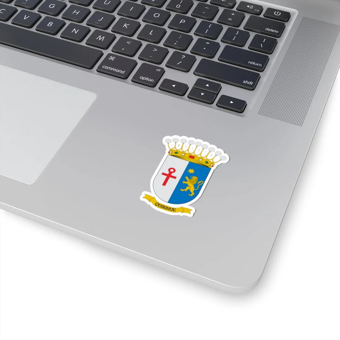 Escudo de Quirihue (Chile) (Coat of Arms) STICKER Vinyl Kiss-Cut Decal - The Sticker Space