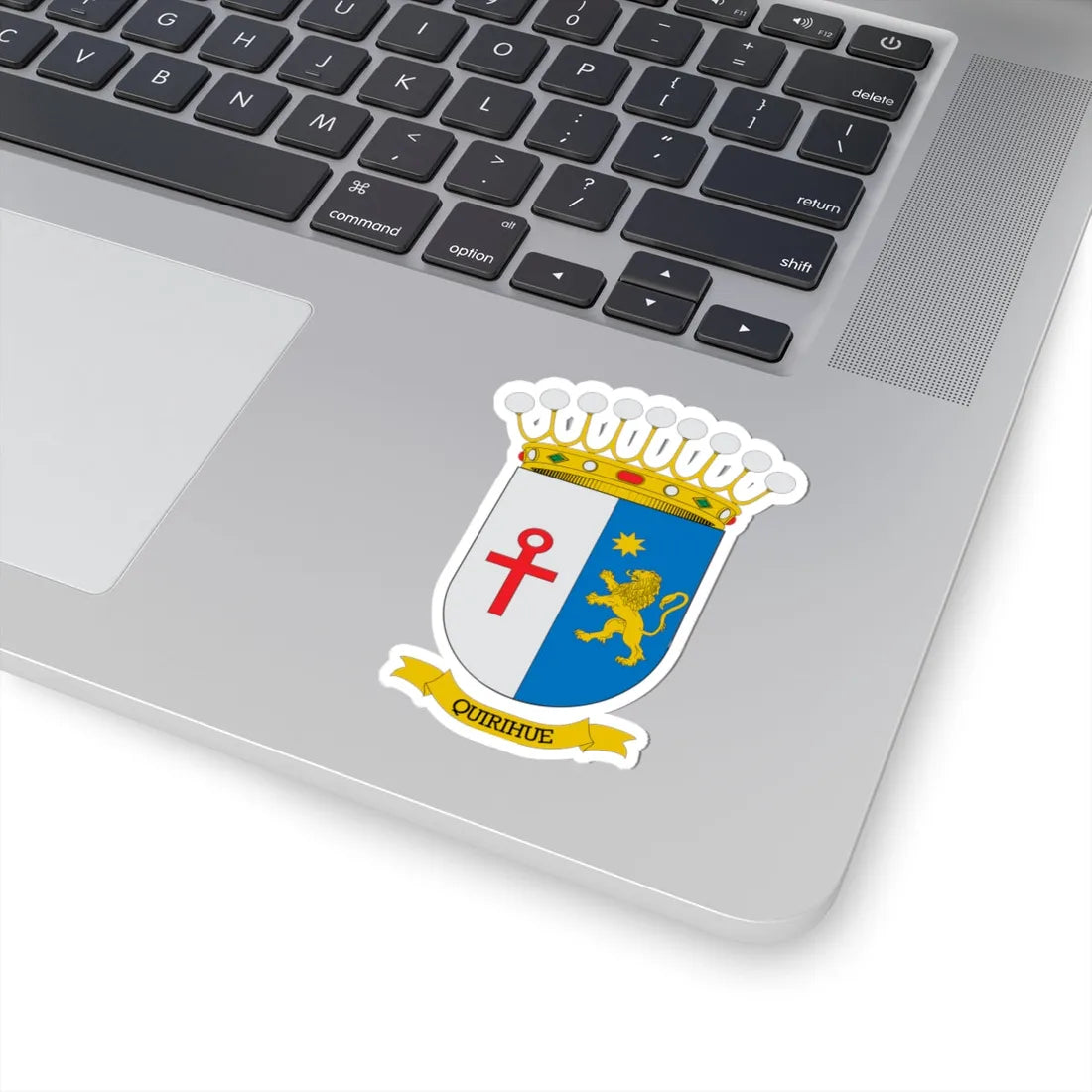 Escudo de Quirihue (Chile) (Coat of Arms) STICKER Vinyl Kiss-Cut Decal - The Sticker Space
