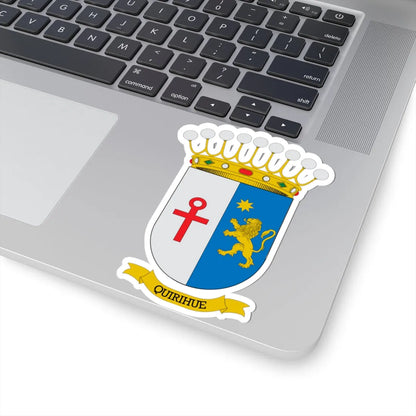 Escudo de Quirihue (Chile) (Coat of Arms) STICKER Vinyl Kiss-Cut Decal - The Sticker Space