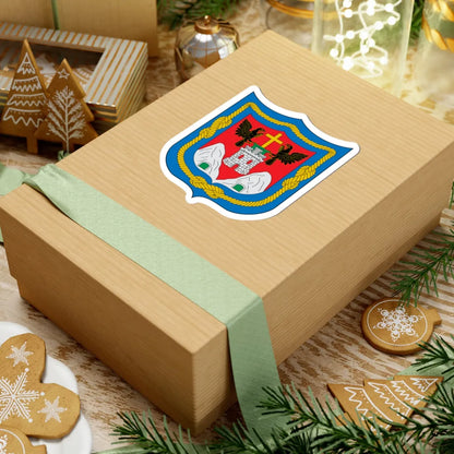 Escudo de Quito (Ecuador) (Coat of Arms) STICKER Vinyl Kiss-Cut Decal - The Sticker Space