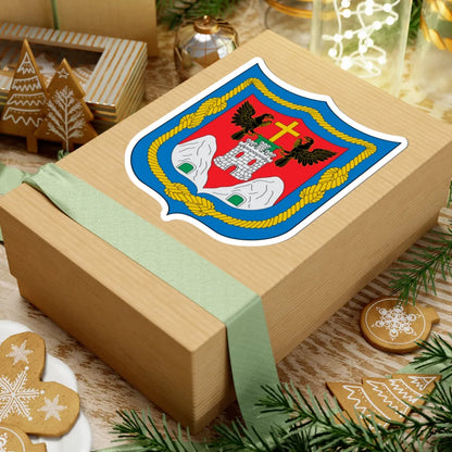 Escudo de Quito (Ecuador) (Coat of Arms) STICKER Vinyl Kiss-Cut Decal - The Sticker Space