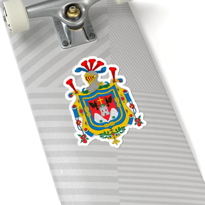 Escudo de Quito TVH (Ecuador) (Coat of Arms) STICKER Vinyl Kiss-Cut Decal - The Sticker Space