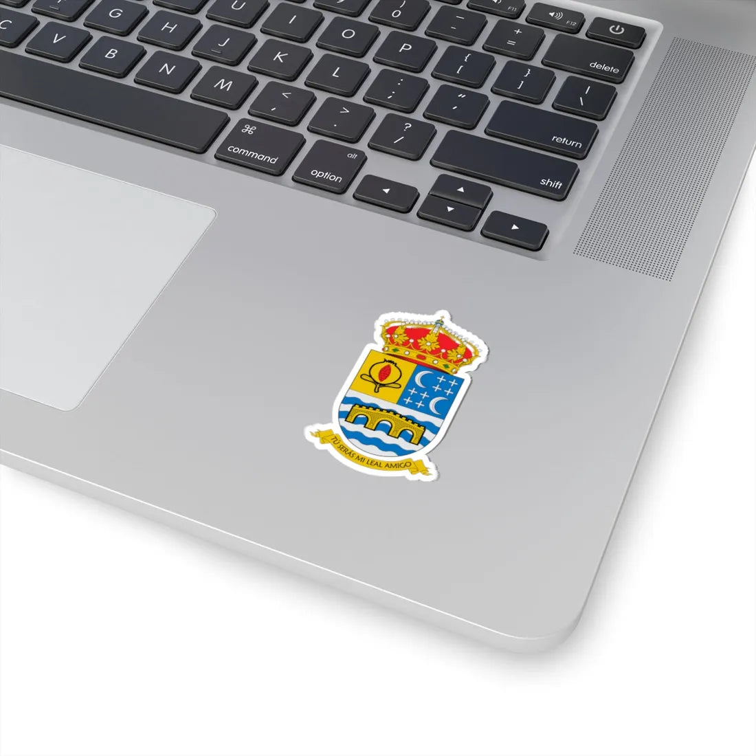Escudo de Quéntar (Spain) (Coat of Arms) STICKER Vinyl Kiss-Cut Decal - The Sticker Space