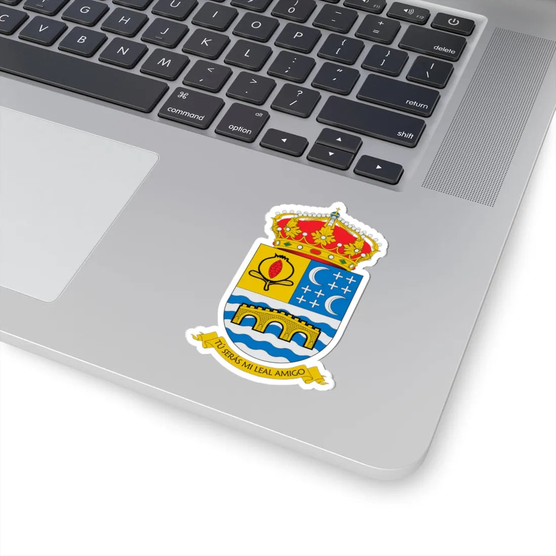 Escudo de Quéntar (Spain) (Coat of Arms) STICKER Vinyl Kiss-Cut Decal - The Sticker Space