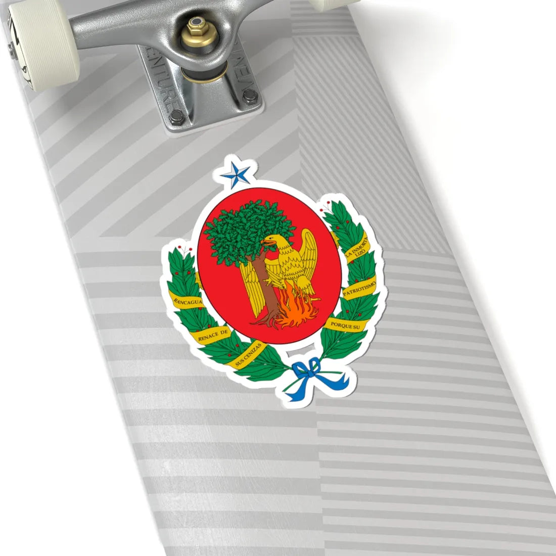 Escudo de Rancagua (Chile) (Coat of Arms) STICKER Vinyl Kiss-Cut Decal - The Sticker Space