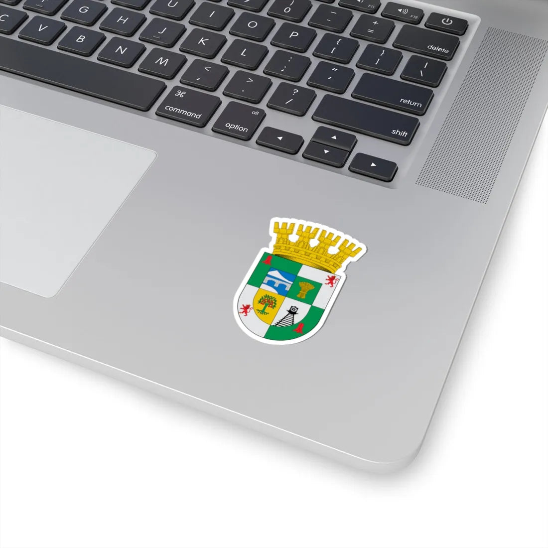 Escudo de Renaico (Chile) (Coat of Arms) STICKER Vinyl Kiss-Cut Decal - The Sticker Space