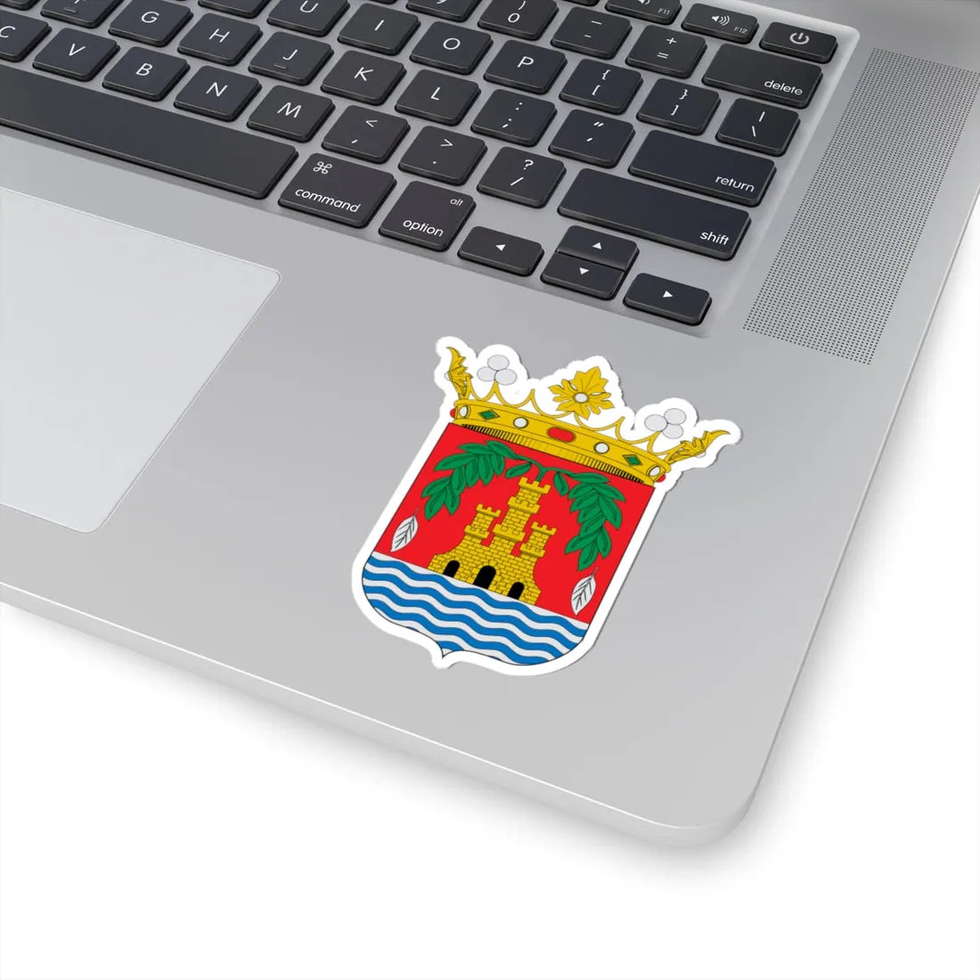 Escudo de Rentería Guipúzcoa (Spain) (Coat of Arms) STICKER Vinyl Kiss-Cut Decal - The Sticker Space