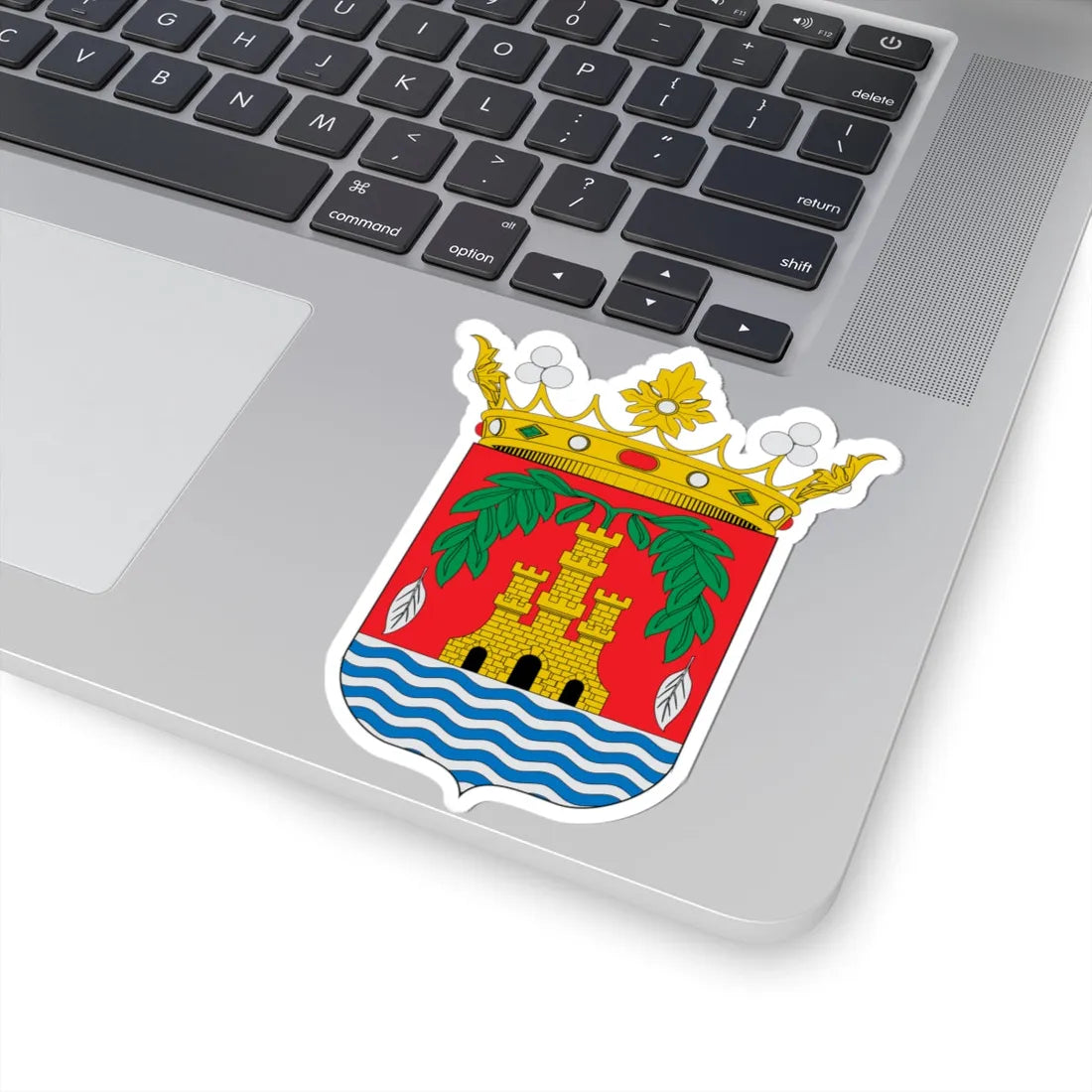 Escudo de Rentería Guipúzcoa (Spain) (Coat of Arms) STICKER Vinyl Kiss-Cut Decal - The Sticker Space
