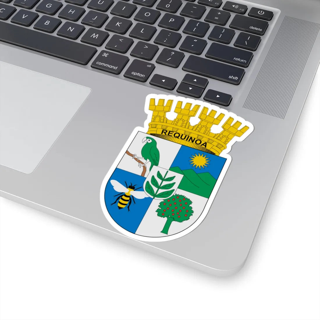 Escudo de Requínoa (Chile) (Coat of Arms) STICKER Vinyl Kiss-Cut Decal - The Sticker Space