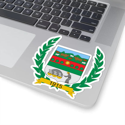 Escudo de Restrepo Meta (Colombia) (Coat of Arms) STICKER Vinyl Kiss-Cut Decal - The Sticker Space
